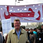 Dr. Ronald Meinardus am Tahrir Platz in Kairo