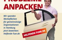 Helfende Tür Taxi Kampagne Hamburg